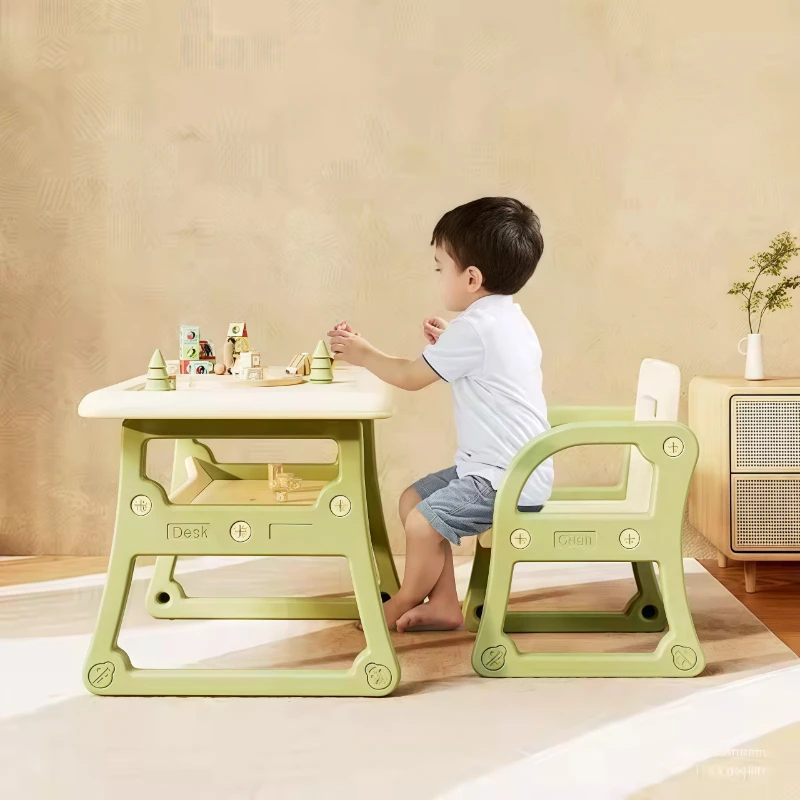 어린이 학교 책상 어린이 책상 세트 어린이 가구 학습 Mesa Plegable Mesa Infantil 어린이를위한 테이블과 의자 세트