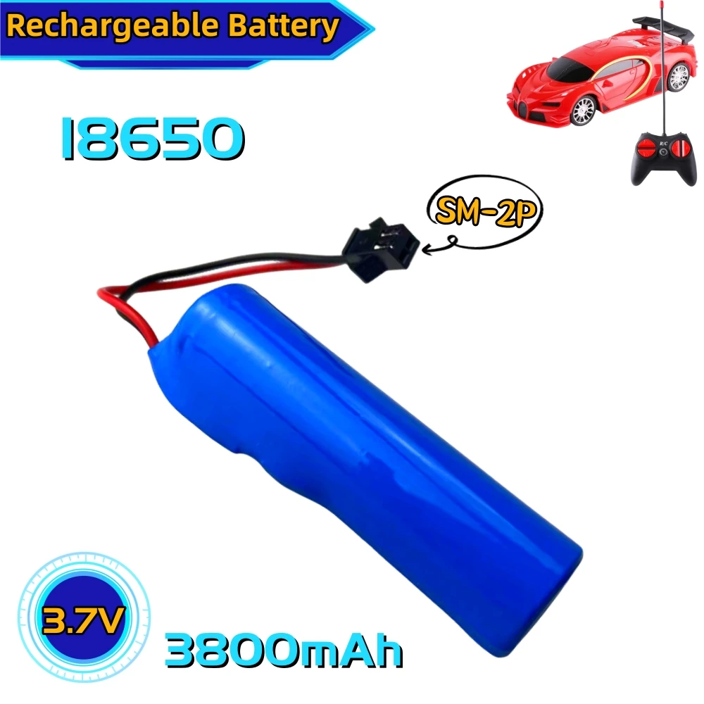 3.7V 3800mAh 18650 Rechargeable Battery For RC TOYS helicopter Airplanes car Baot Tank Gun Truck Train Motorcycles 3.7v Battery