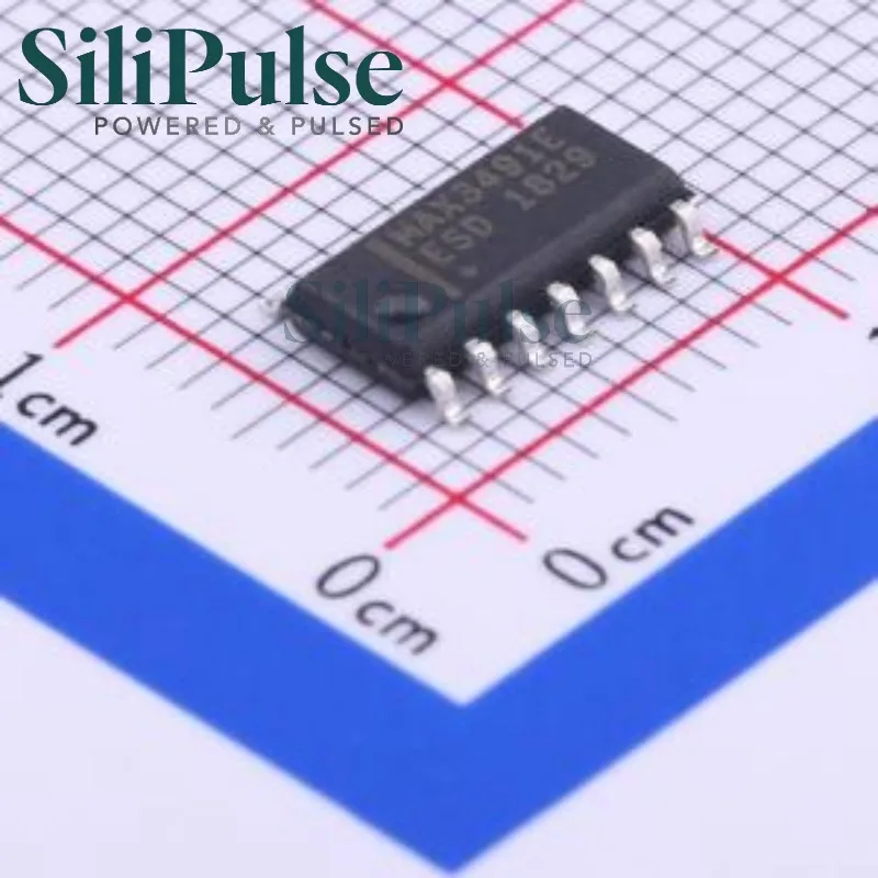 (5/10pcs) MAX3491EESD+T SO-14 100% Original In Stock RS-422/RS-485 IC 3.3V Powered, 15kV ESD-Protected, 12Mbps, Transceivers