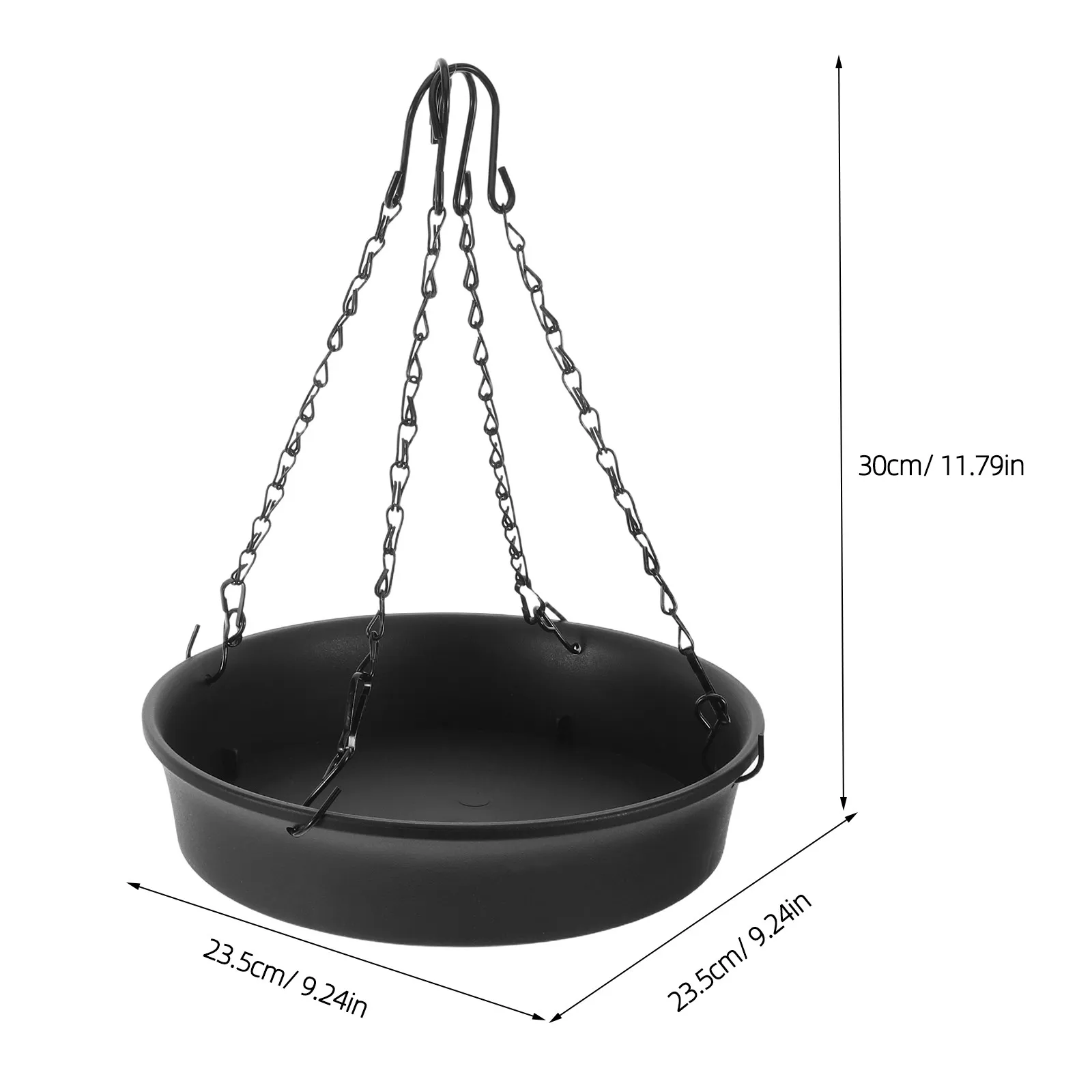 Adjustable Plant Riser Large Tapered Pot Insert Tall Planter Insert Inside Pot Riser Round Chain Filler Height Adjustable Filler