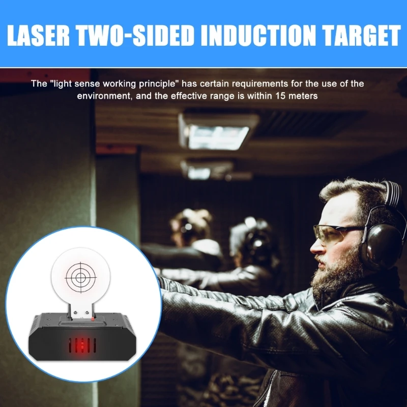 Dry Fire Lasers  Targets for Enhances Accuracy and Speed with Real Time Feedback and Multiple Modes Precisions