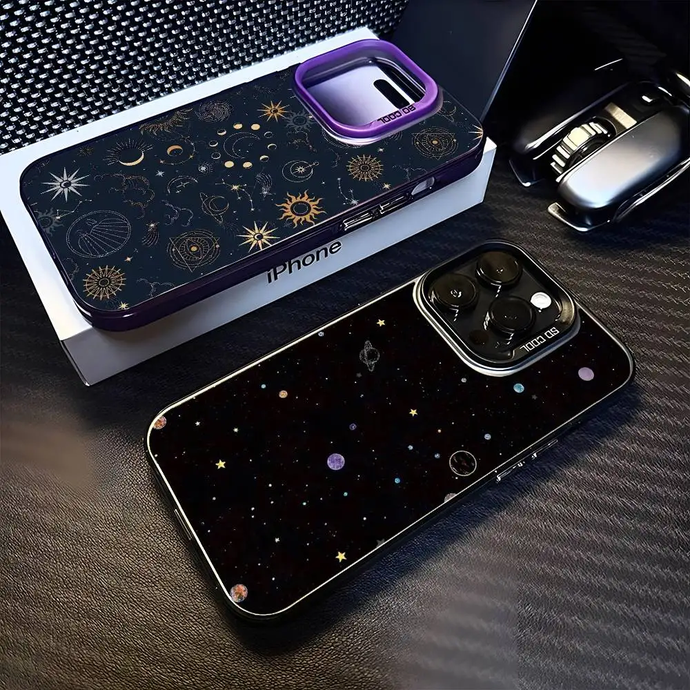 

Whale sky Phone Case For iPhone17,16,15,14,13,12,11 Plus,Pro Max Purple Matte Shockproof Cover