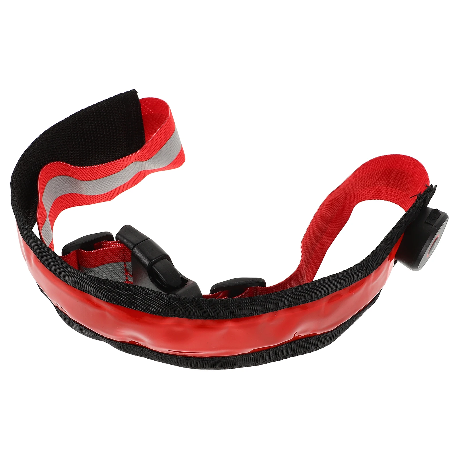 

2Pcs Night Running LED Reflective Safety Belt Rechargeable Waistband for Joggers Cyclists Adjustable Glow Gear Dog Walking