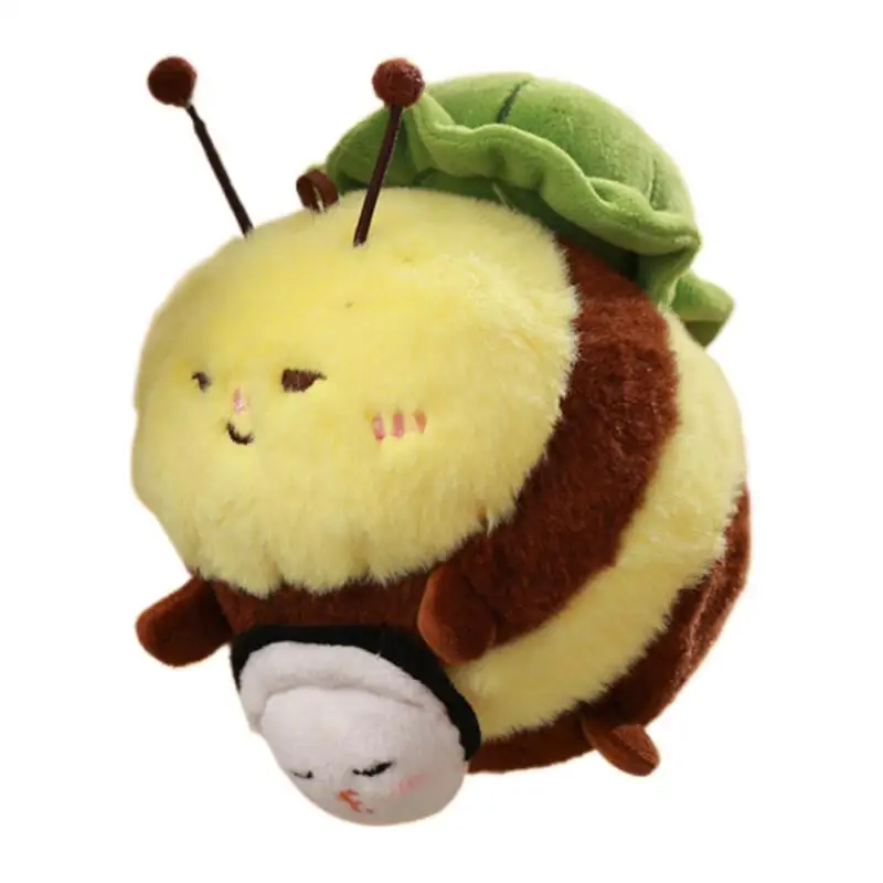 Little Bee Plush Ornament Bee Animal Shape Plush Bag Pendant Girls Bag Decorations Cute Animal Plushies For Children Adults For