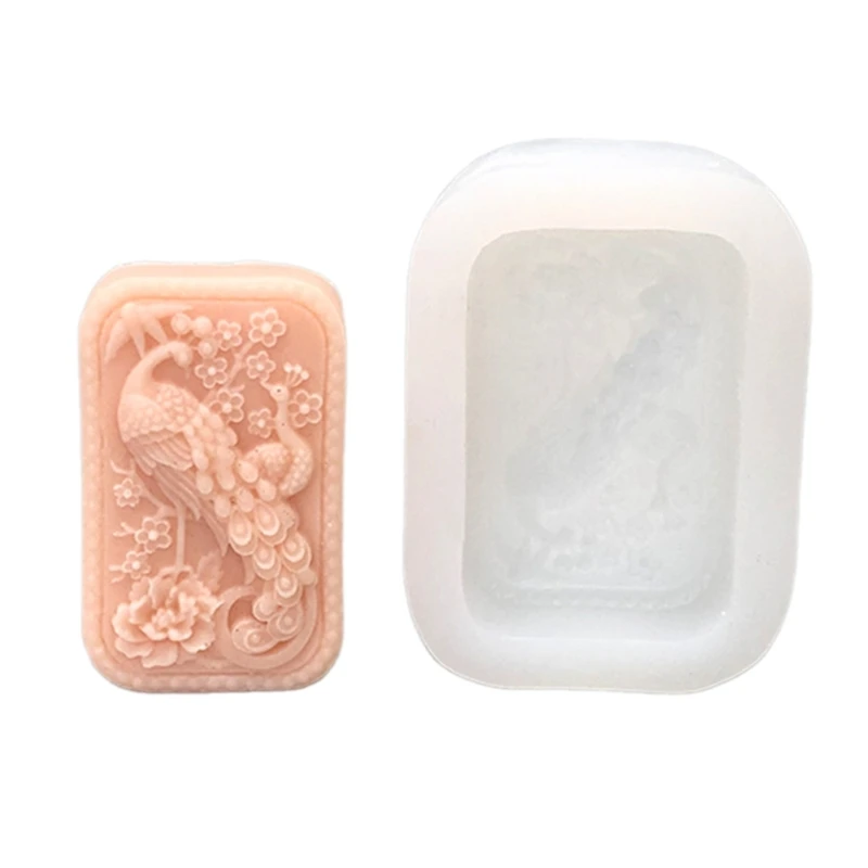 

Soap Making Moulds Molds Silicone Texture Craft Molds Hand-Making Tool A0KD