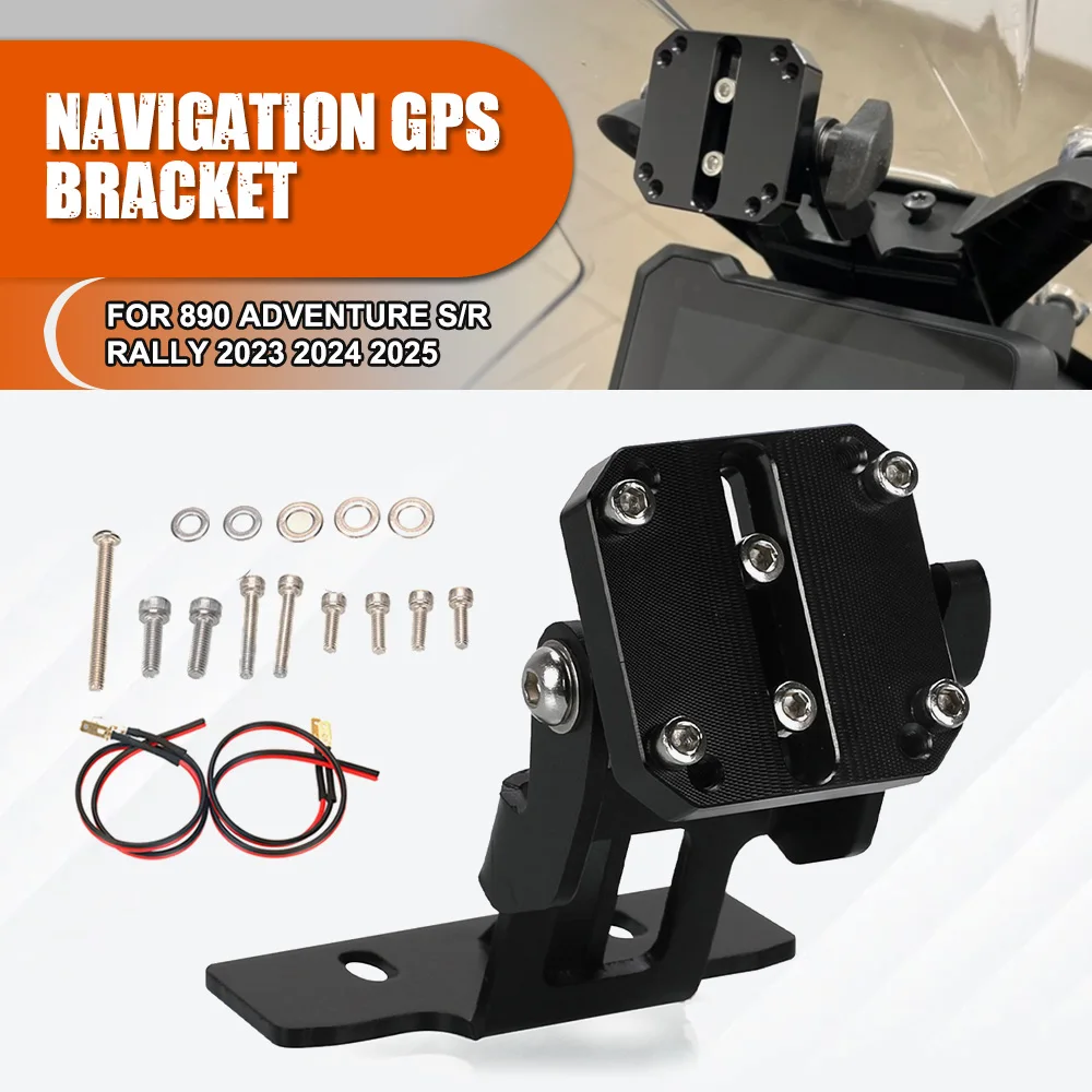 

Аксессуары для мотоциклов для 890 Adventure S/R Rally 2023 2024 2025 кронштейн для GPS-навигации держатель для телефона подставка 890Adventure