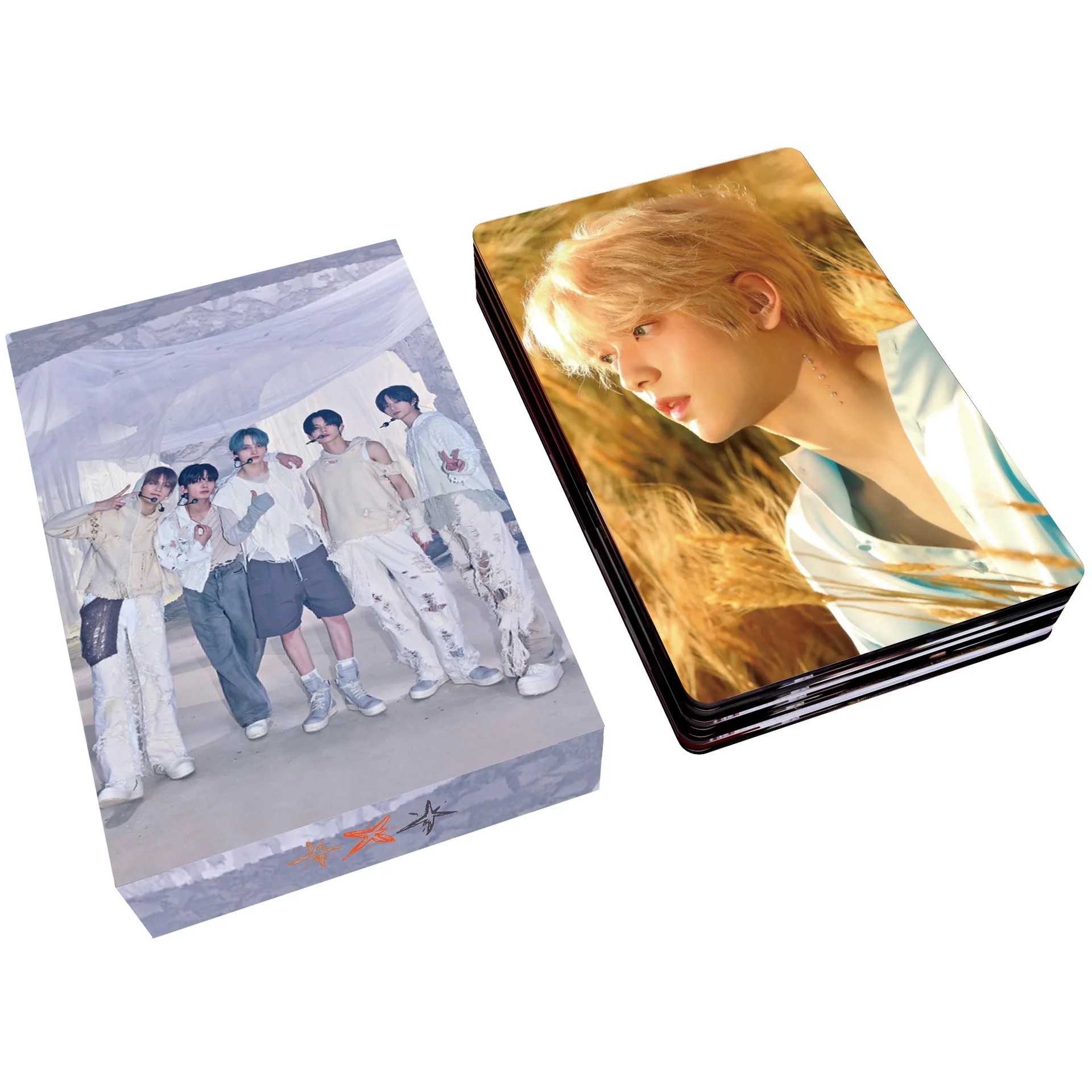 55 pz/set Idol Boy Group nuovo Album future Lomo Cards HUENINGKAI TAEHYUN BEOMGYU SOOBIN YEONJUN HD Printd photobars Fans Gift