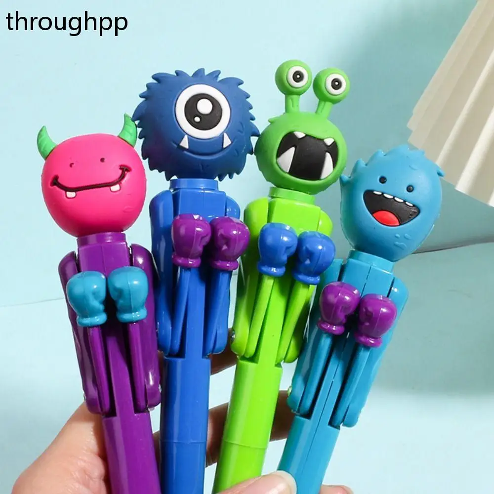 

Cute Interactive Decompression Pen 1.0mm Press Ballpoint Pen Fun Mechanism Fist Pen