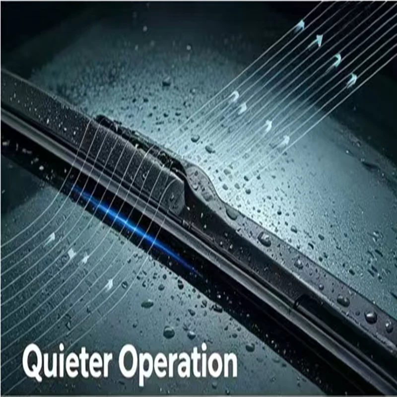 Ultra-Quiet Durable Rubber Car Windshield Wiper Blades For Toyota Corolla Prius ALPHARD Camry Highlander - Precise Fit