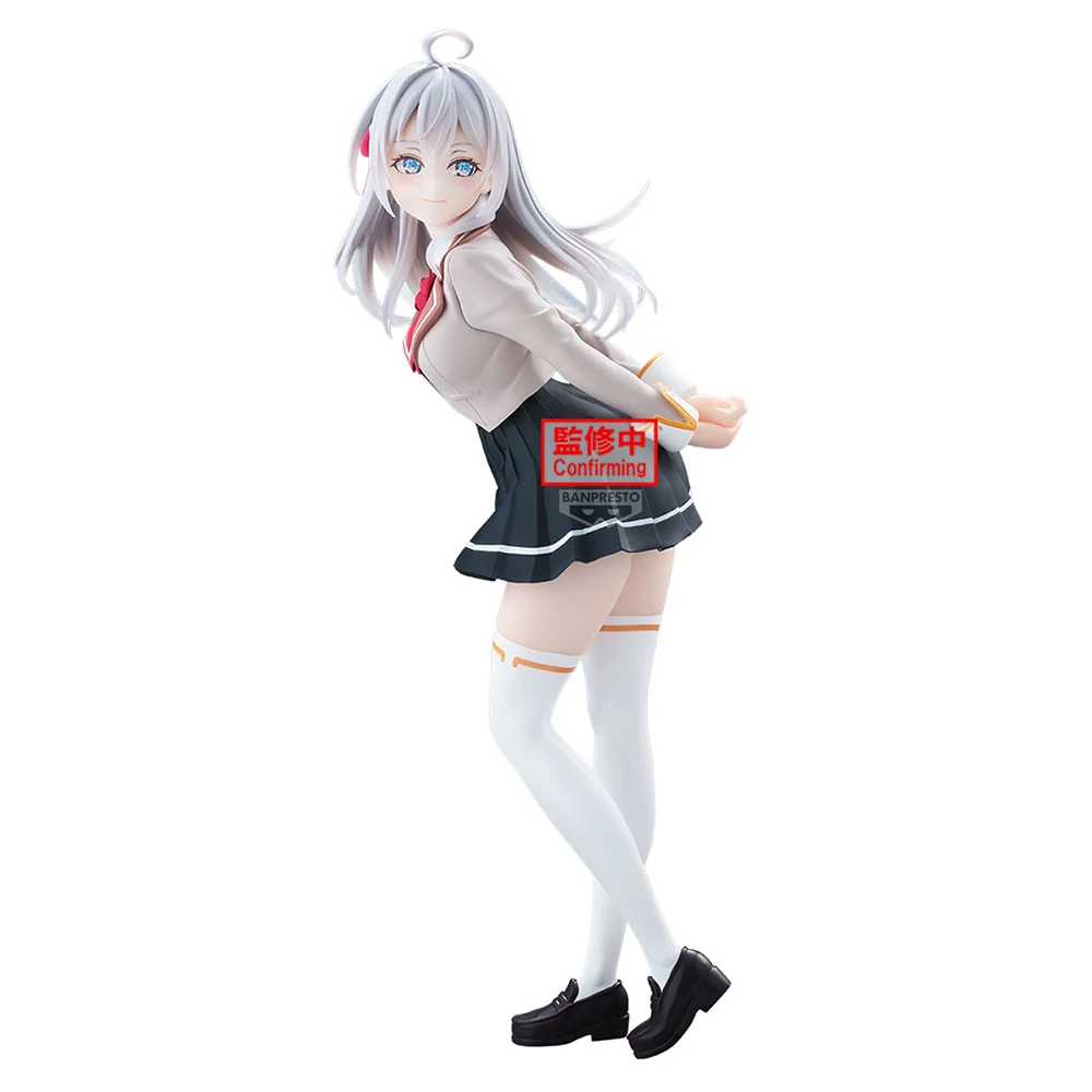 Original Banpresto Alisa (Seifuku ver.)  Action Anime Figure Alya Sometimes Hides Her Feelings in Russian Nice Collectible Model