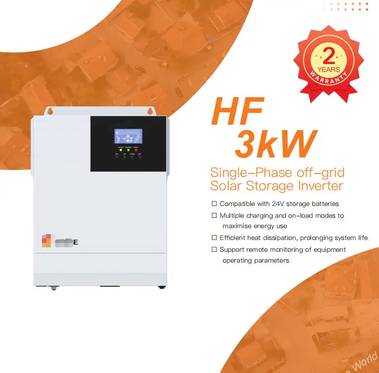 Budget Off Grid Solar Inverter 1KW 3KW 5KW 12V 24V 48V Single Phase Pure Sine Wave Africa Rural