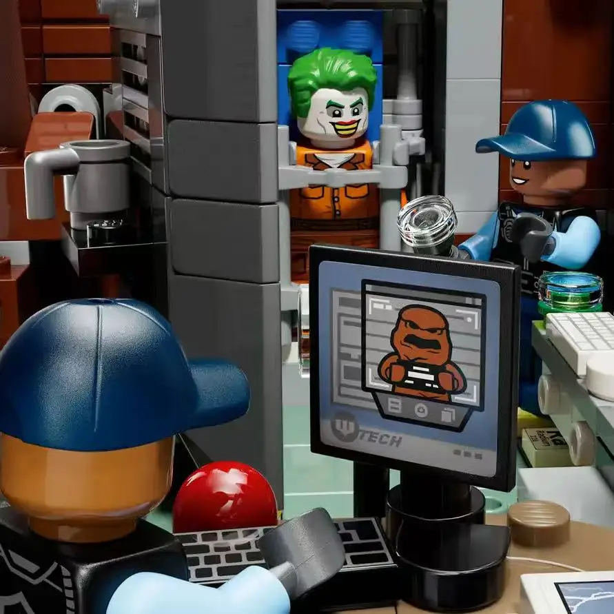 Disney 2026 NEW Hero Series 76300 Arkham Asylum set, Halloween, presente de Natal, presente de aniversário