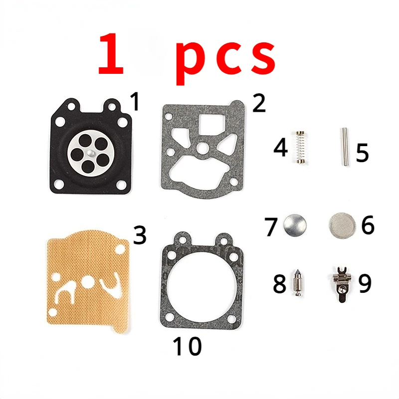 Carburetor Repair Kit 4500 Chainsaw Repair Kit Carburetor Diaphragm Gasket Kit Garden Tool For Walbro Carburetor