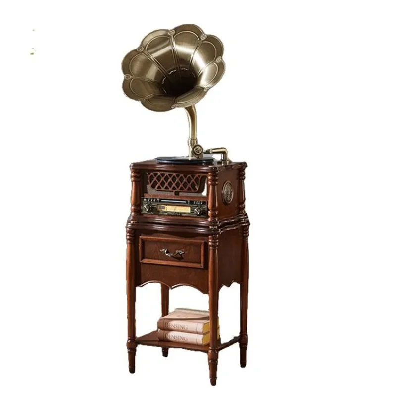 

Durable and of high quality Creative Phonograph Real wood restoring ancient film recording ways of loudspeakers