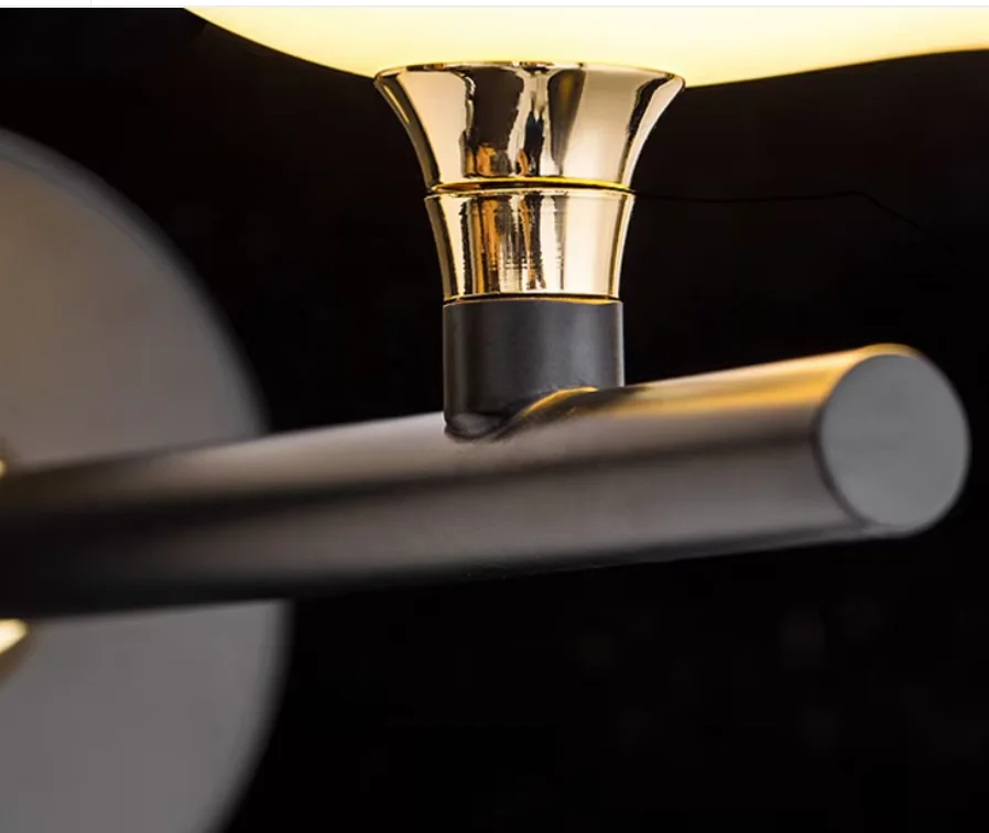 Nordic LED Golden Bird Wall Lamp Parlor Bar Bedside Hanging Light Novelty Rotatable Wall Lamp Bedroom Bedside Indoor Sconce
