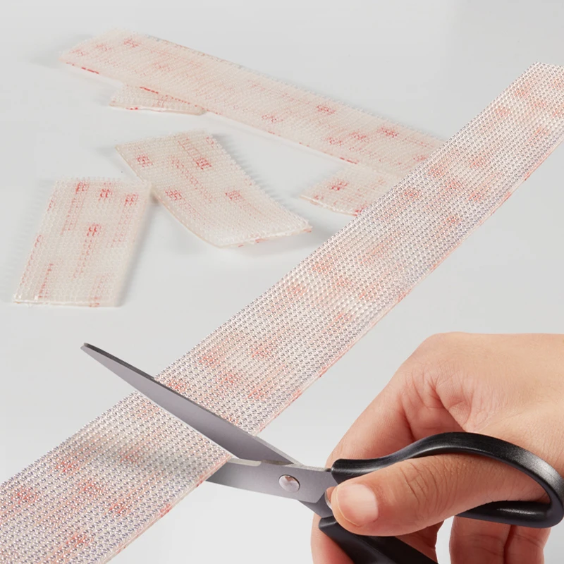 3M SJ3560 Transparent Mushroom Buckle Velcro Strong Adhesive Backed Mushroom Head Die-Cutable Residue-Free Velcro
