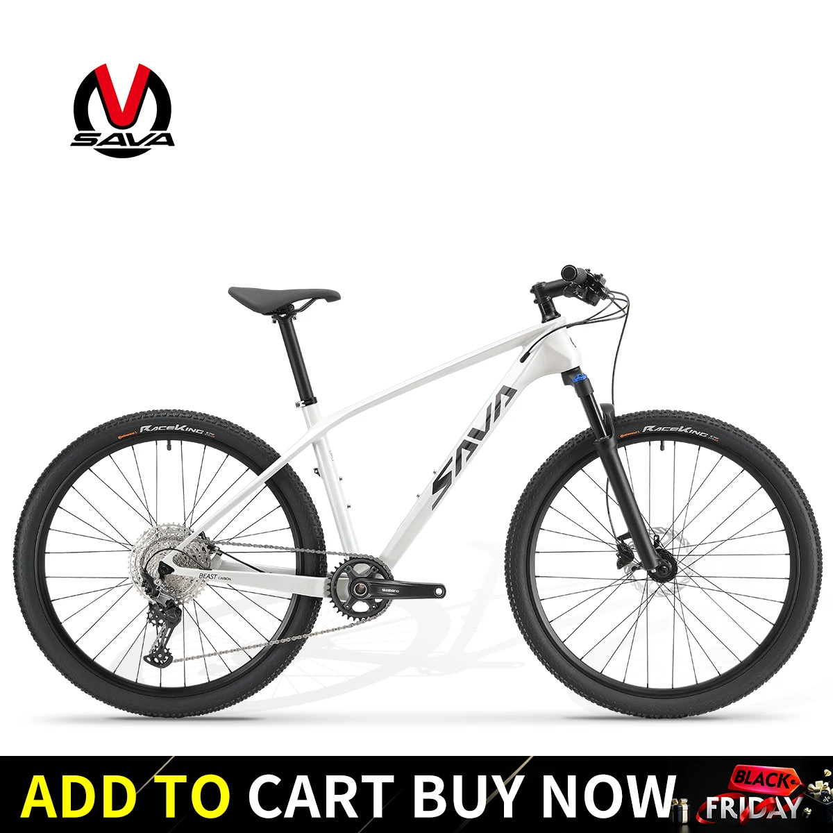 SAVA DECK6.1 carbon fiber mountain bike 1*12 speed 27.5/29 inch adult bike carbon fiber frame with SHIMAN0 M6100 12 MTB