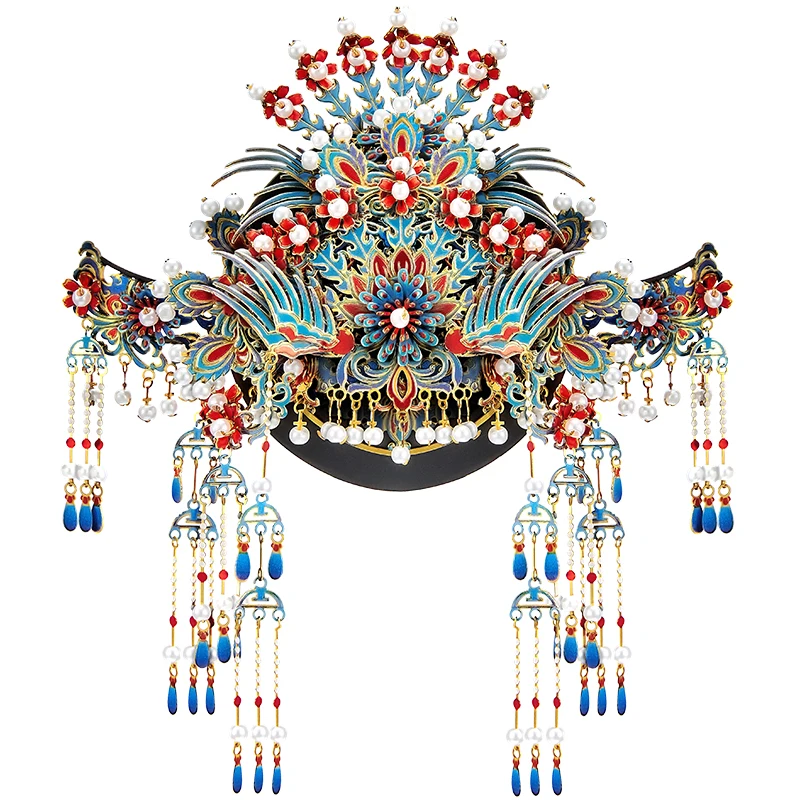 

Piececool 3D Metal Model Kits 3D Puzzles for Adult Kingfisher Phoenix Tiara Fridge Magnet Jigsaw DIY Crafts for Home Decoration