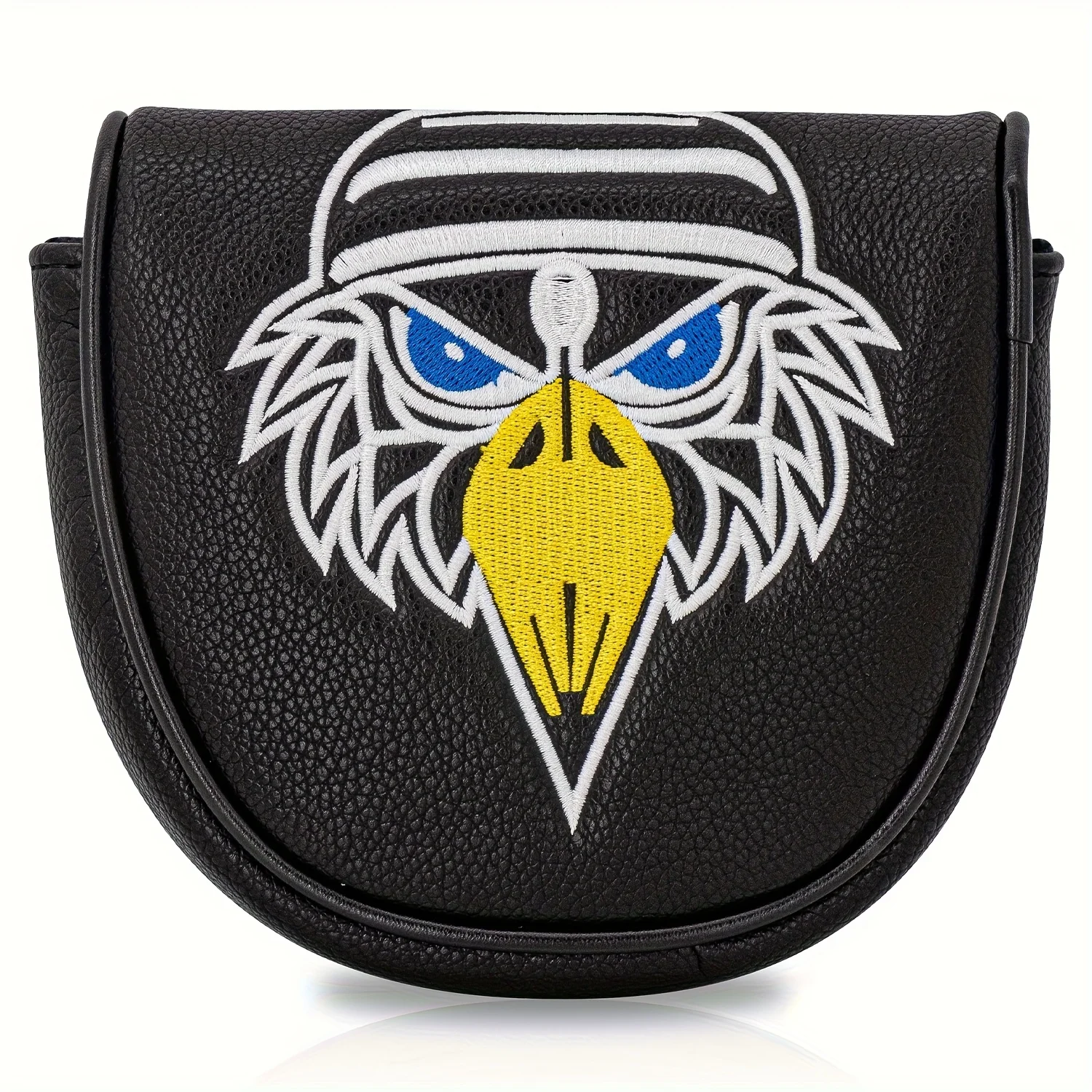 pour tous les clubs de golf (driver, fer, wedge, putter) - Housses de protection pour têtes de clubs de golf Eagle Head Design, étui de protection pour têtes de clubs