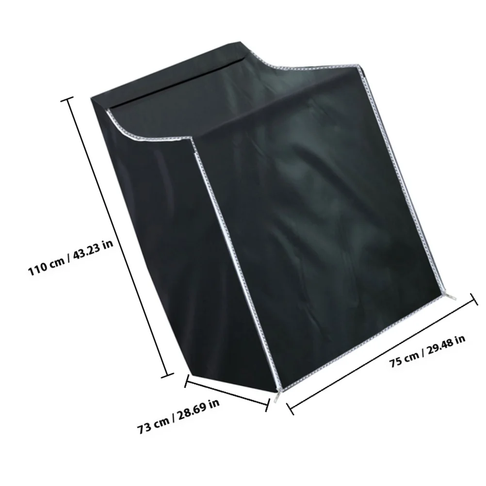 세탁기 커버 건조기 보호대 옥스포드 천 내마모성 내구성 먼지 방지 습기 방지 세탁기 커버 세탁기 부품