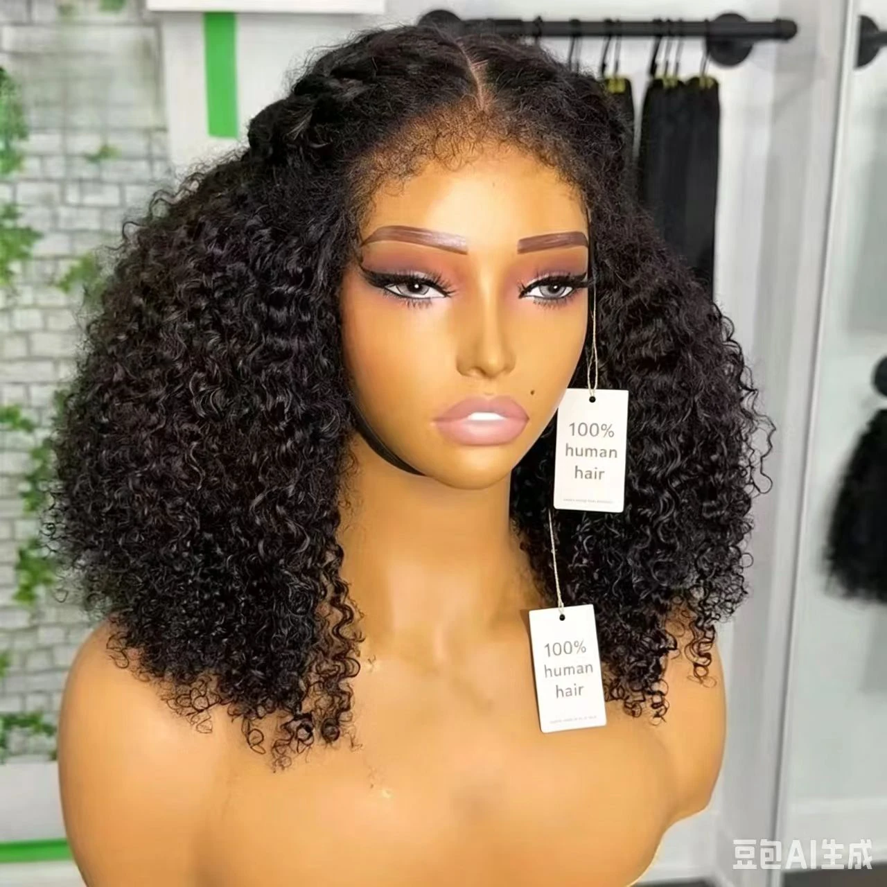 250-13x4-curly-lace-front-bob-wig-100-4c-human-hair-wig-with-edges-pre-plucked-kinky-baby-hair-short-curly-wigs-for-women