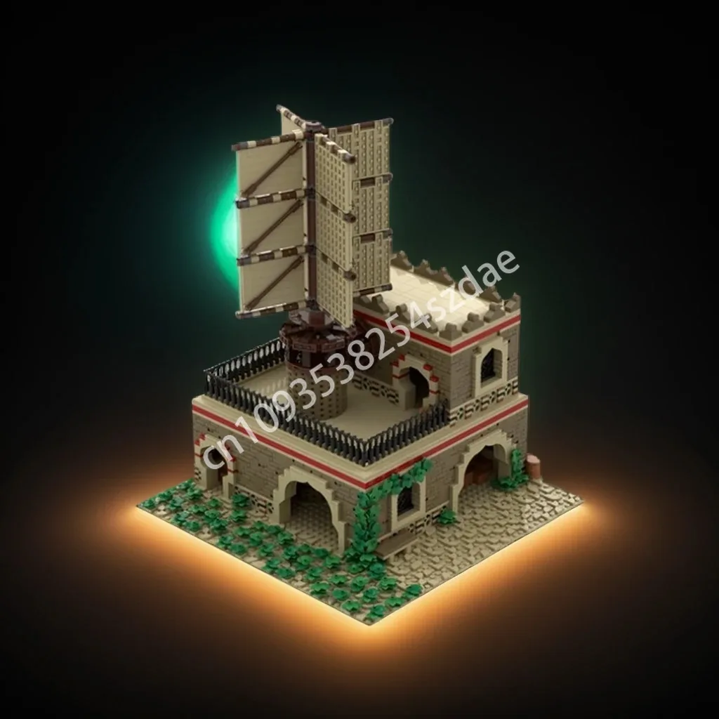 

4016pcs MOC Age of Empires Mill Middle Eastern Building Blocks Creative Christmas toy Gift Creative Brick Christmas toy Gift