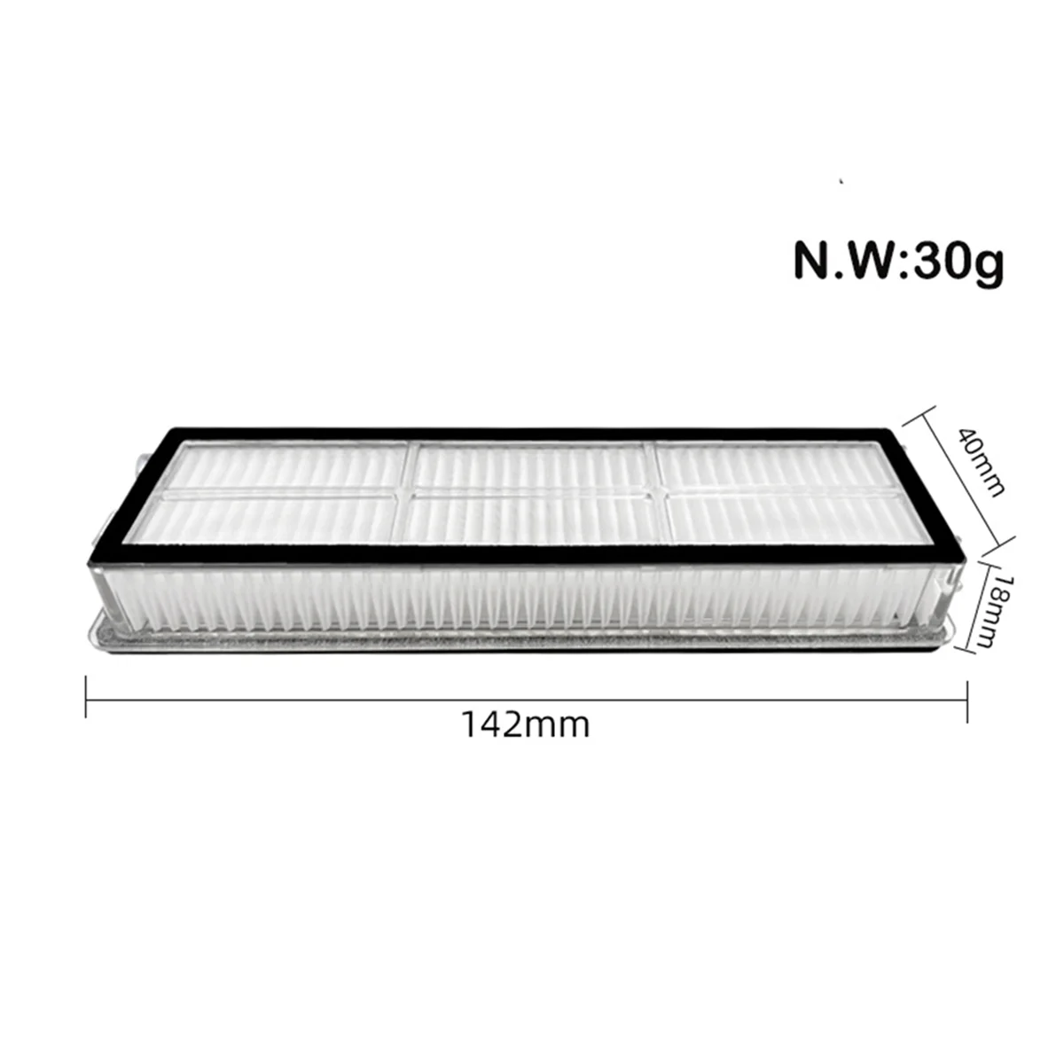 For Robot Vacuum S10T Anti-Winding Sweeping and Mopping STFCR01SZ Mop Cloth Rag Side Brush HEPA Filter