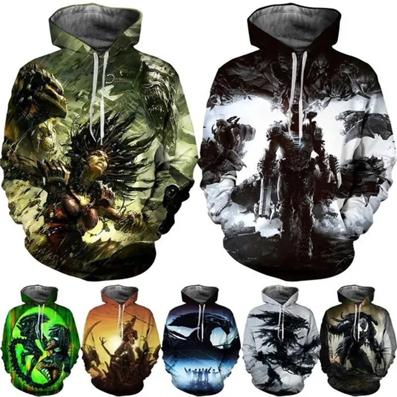 New Sci-fi Movie Character 3d Printed Hoodies Funny Horror Hip-hop Harajuku Neutral Cool Hoodie Men Women Chilren Hooded Top