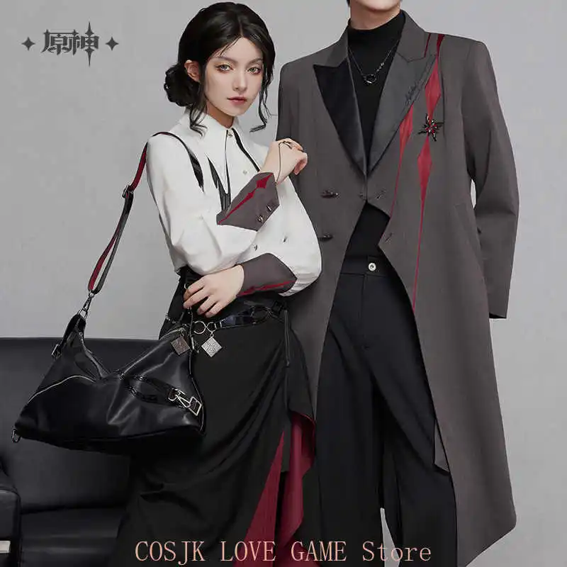 

Оригинальный рюкзак Arlecchino через плечо, игра Genshin Impact Arlecchino, карнавальный костюм, модная сумка-мессенджер, подарок