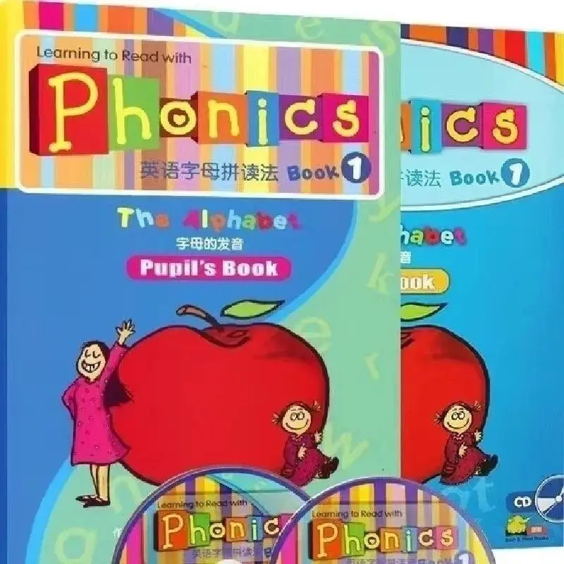 Pre-school Transition English Alphabet Reading Method Level 123 Workbook