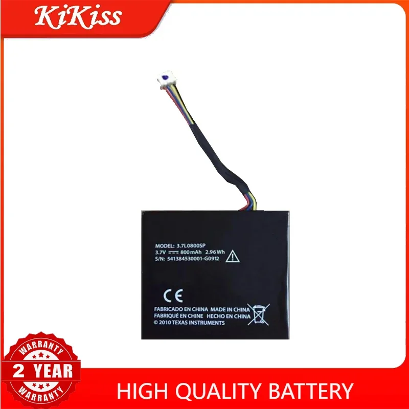 800mah Replacement Battery 3.7L0800SP For Texas Instruments N2/AC/2L1/A for TI-Nspire CX CAS 541384530001-G0912 Series