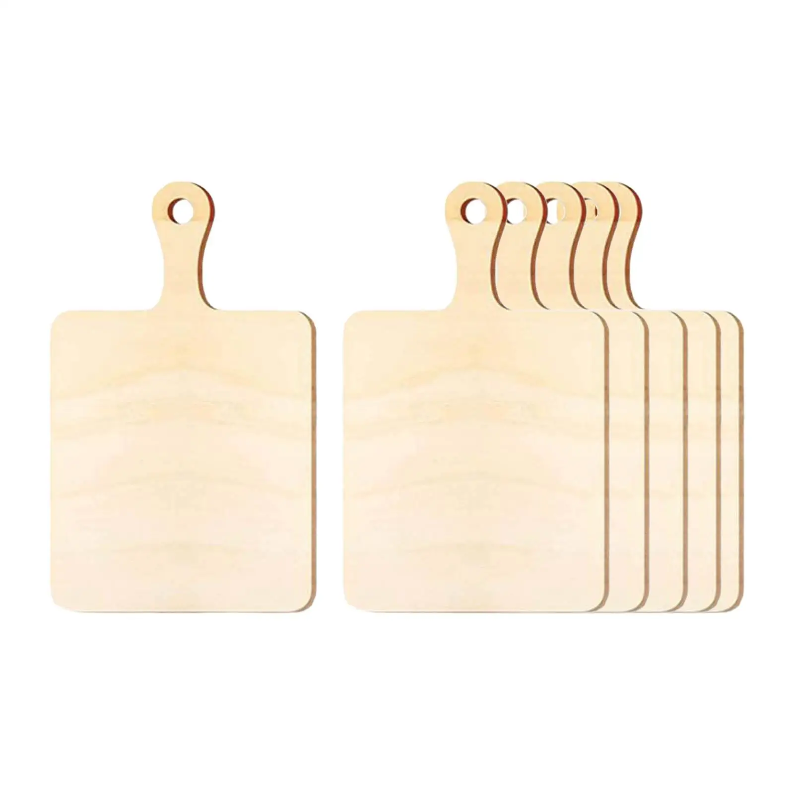 Wooden Mini Chopping Board Sets Bread Board Cheese Tray Paddle Peel for Kitchen Knives and Accessories