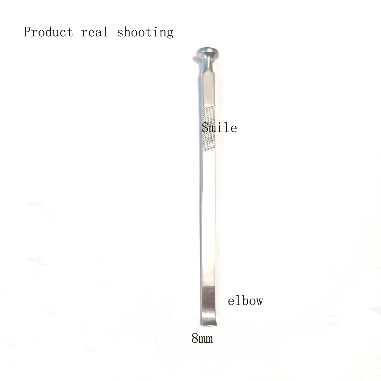 จมูกกระดูกมีดเครื่องมือจมูก Bone Chisel Spatula Baja Tahan Karat รอบจับจมูกมีดกระดูกจมูกพลาสติกเครื่องมือ