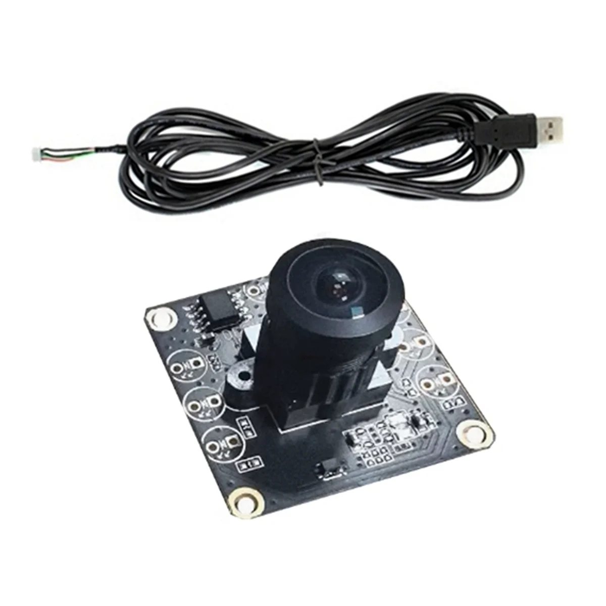 

A23P OV9732 USB Camera Module Board 160 Degree 32x32mm Face Recognition Image Acquisition for Raspberry Pi Camera 60CM Cable