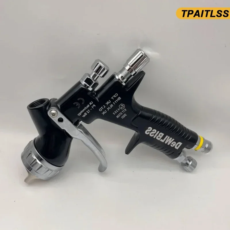 

Spray Gun G T Pro Painting Gun T110 1.3mm/1.8mm Nozzle Glod With Mixing Cup Water Based Air Spray Gun Airbrush