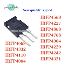 Transistor MOSFET TO-247, IRFP4868, IRFP4768, IRFP4GG, IRFP4110, IRFP4568, IRFP4668, IRFP4332, IRFP4229, IRFP4321, IRFP4004, IRFP4242, 5 pièces