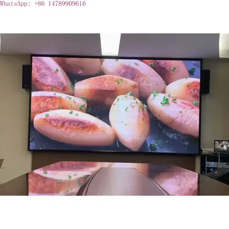 Layar LED Tahan Air Kustom Pasokan Langsung Pabrik P4 HD Layar Warna Penuh Dalam Ruangan Dapat Disesuaikan