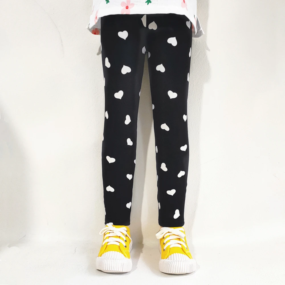 Kinder kleidung Kinder hose Frühling und Herbst Mädchen gedruckt Cartoon Slim Fit Hose Sommer hose – Detail 3