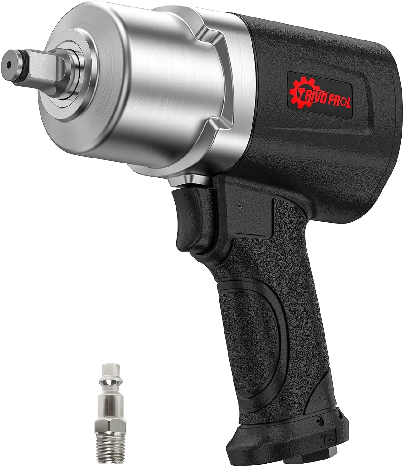

1/2 Inch Air Impact Wrench, 1500 Ft-lbs Torque, 8000 RPM, Lightweight for Auto Repair and Tire Shops