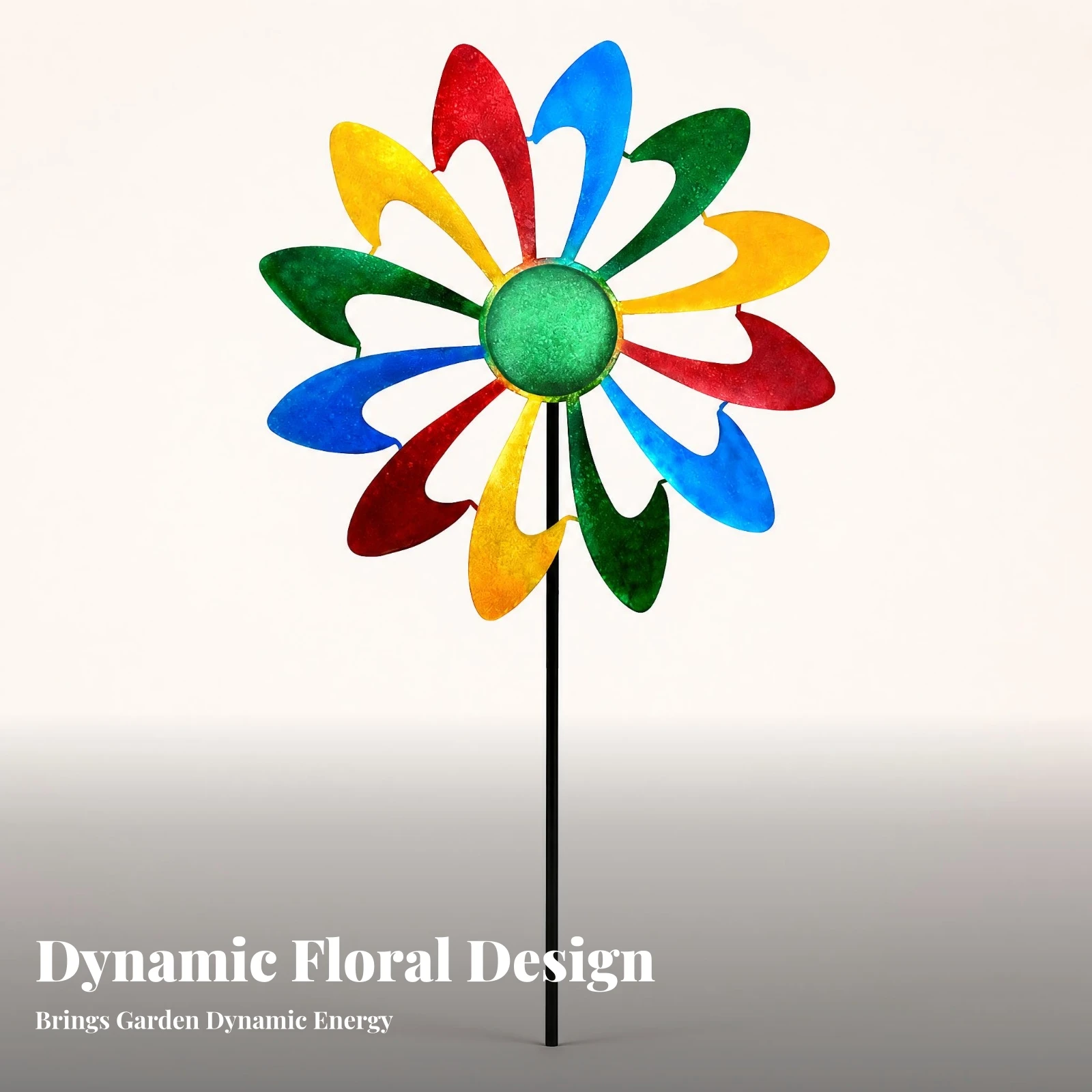 Metal Garden Wind Rotator Metal Wind Rotator Decorative for Outdoor