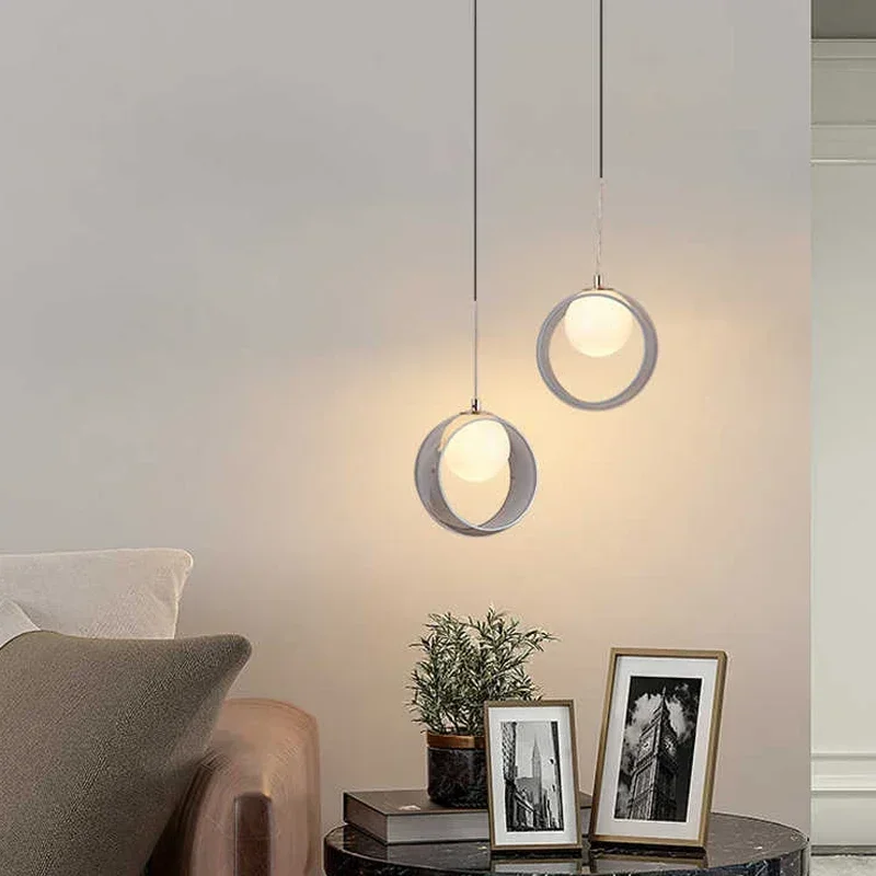 Moderno Simples Vidro Lustre, Restaurante, Entrada Bar, Pequeno Lustre, Home Designer, Abajur, Escada Longa Lustre