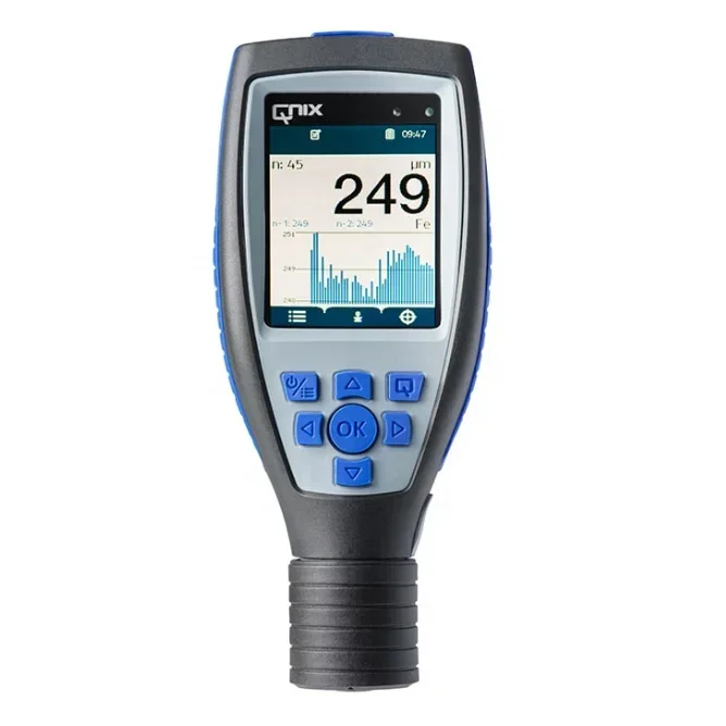 New 9500 Dual-purpose coating thickness gauge built-in probe Magnetic induction eddy current dual function thickness probe