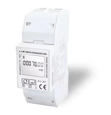 SDM230-LoRa Single Phase Din Rail Wireless LoRa System LoraMesh Smart Power Meter