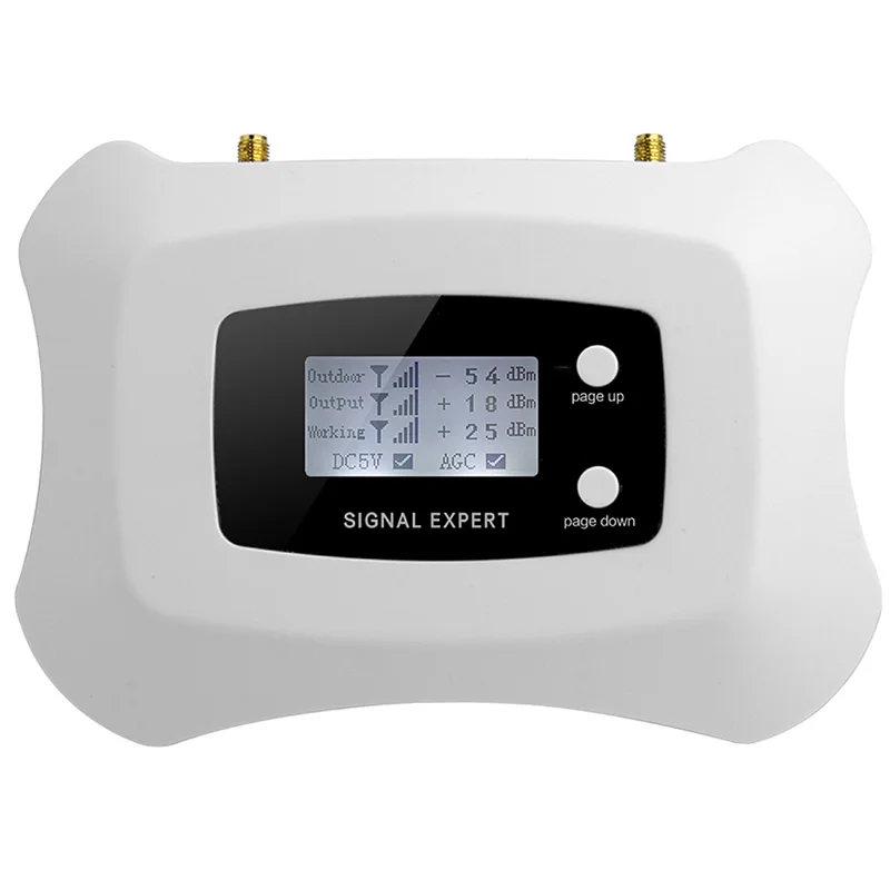 LCD Display CDMA 850MHz mobile signal amplifier booster cell phone antenna