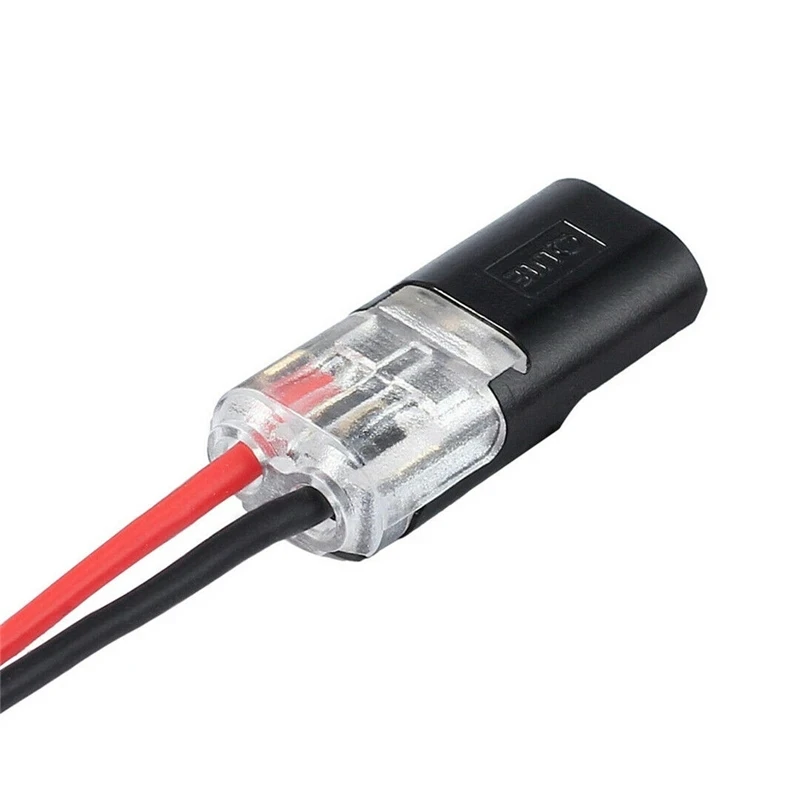 10/50Pcs 2 Pin Way Plug Car Waterproof Electrical Connector Wire Cable Automotive Electrical Connector Strip Terminal Connection