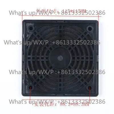 Three-in-one d-ust m-esh c-over 60 80 92 120 150MM axi-al flo-w fa-n coo-ling fa-n plasti-c fi-lter m-esh cov-er