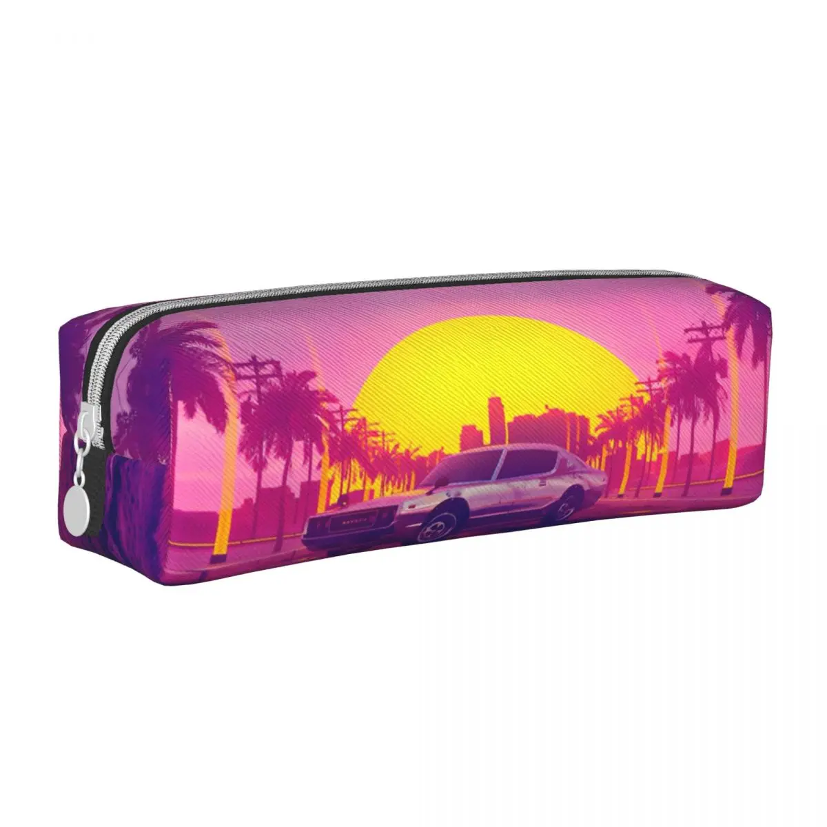 

Пенал GTA 6 для карандашей, оригинальный вместительный чехол для студентов, Подарочные Канцтовары для школы