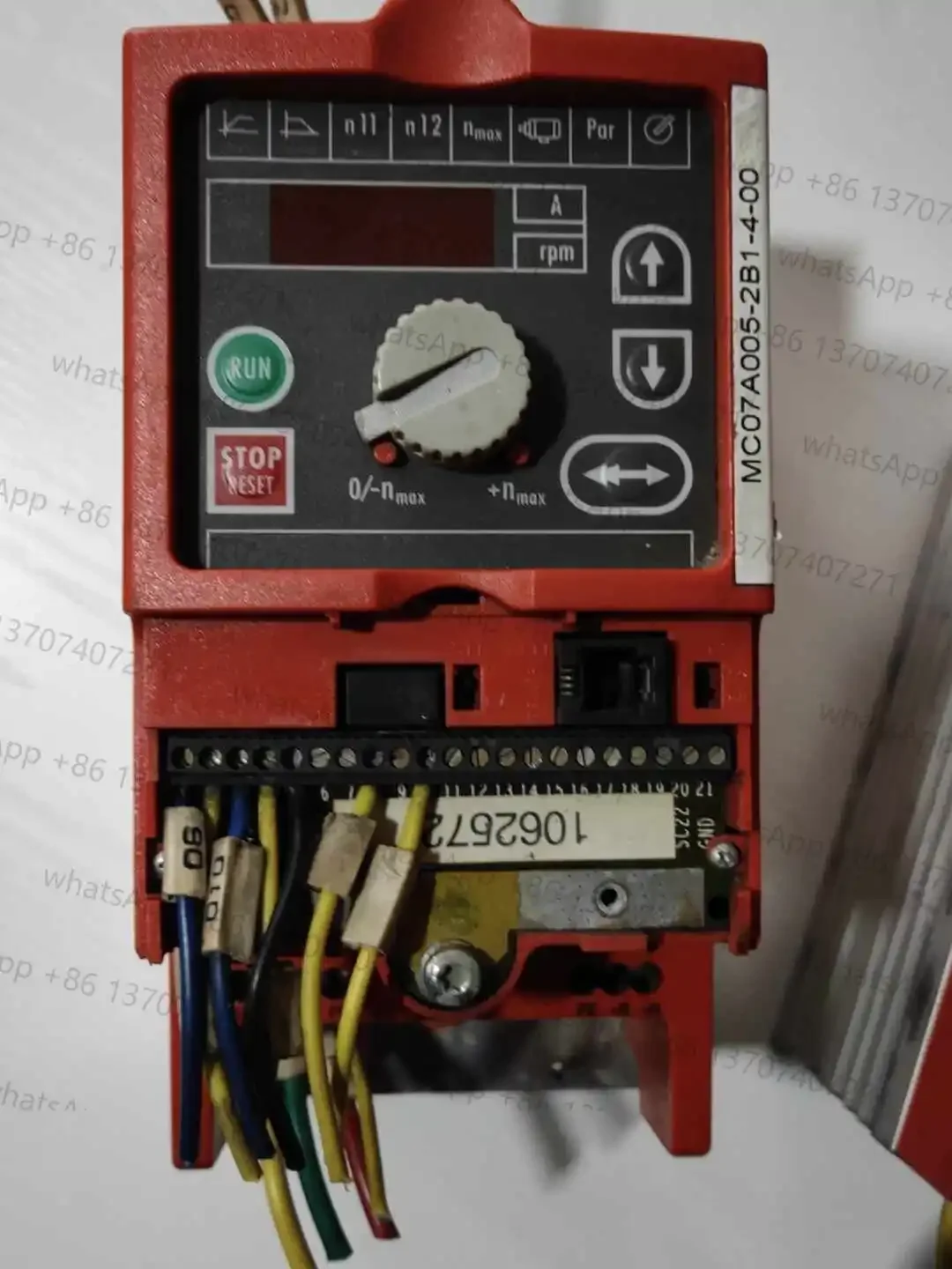 MC07A005-2B1-4-00 Inverter untuk MENJAHIT