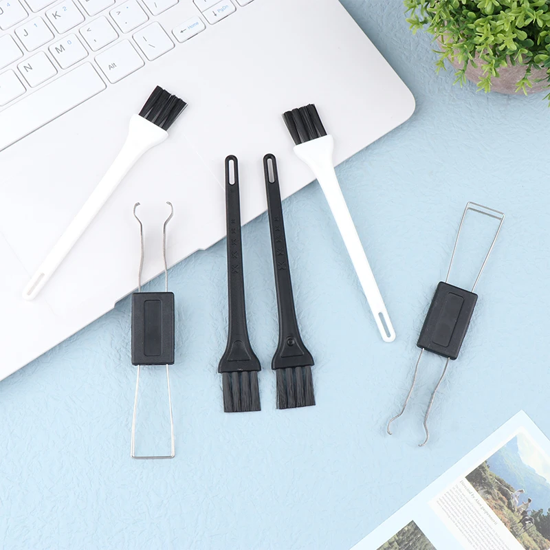 3Pcs/Set Keyboard Puller Switch Puller Kit For Mechanical Keycap Replacement Removal Tool Keyboard Cleaning Brush