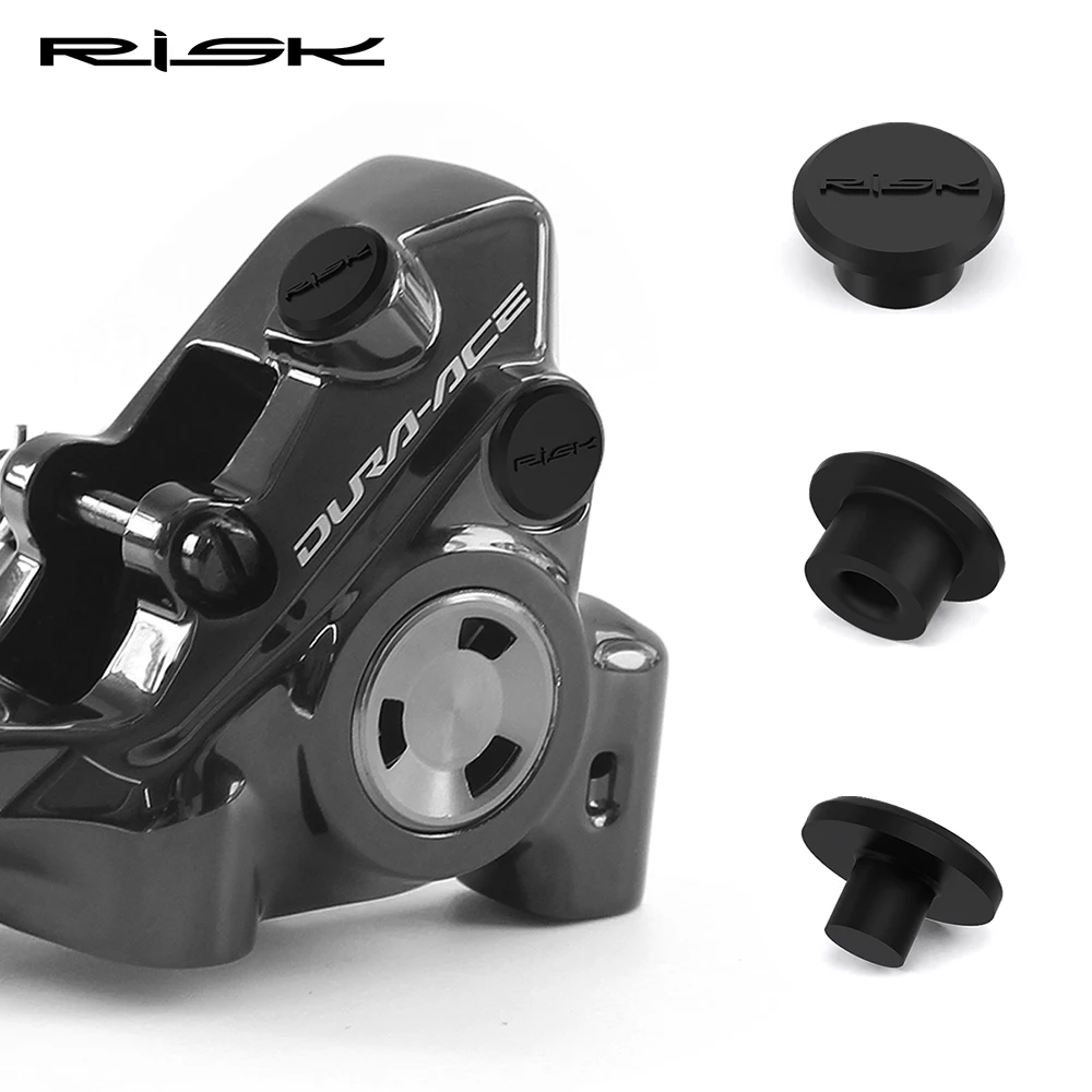 RISK Road Bike Oil Disc Clip Glue Injection Mouth Dust Plug Screw Cap DA Protective Cover 105UT Suitable for R7170/R8170/R9270